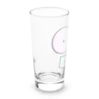 未確認浮遊物体のアイザックフェイス Long Sized Water Glass :left