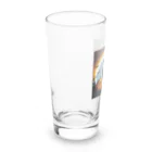 umakoiのドット絵のハロウィン城 Long Sized Water Glass :left