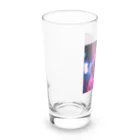 ゆるっと個性のストリートナイトキャット Long Sized Water Glass :left