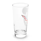 awai chiaki 時々浮上のV字×モノトーンの女の子 Long Sized Water Glass :left