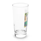 himatoroのマイクラ的なハリネズミ Long Sized Water Glass :left