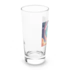 renkanの宇宙に居る猫のイラストグッズ Long Sized Water Glass :left