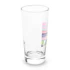 ほっこりグッズBASEのワールドカップ優勝を夢見るサッカー少年 Long Sized Water Glass :left