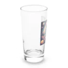 猫雑貨屋　ねこまろのにゃんこ宇宙の彼方へ Long Sized Water Glass :left