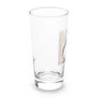 hamusutaroのペンギンピクセルアート Long Sized Water Glass :left