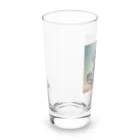 Yamapの仮面のバイク乗り Long Sized Water Glass :left