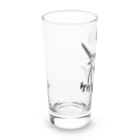 ミナミコアリクイ【のの】の道を開けな【バショウカジキ】 Long Sized Water Glass :left