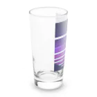 水草のおしゃれ抽象画 Ⅱ Long Sized Water Glass :left