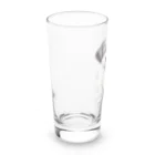 pondLeisurelyの愛らしい子犬 Long Sized Water Glass :left