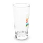 18ban's shopの陰陽対極図じゃ！ Long Sized Water Glass :left