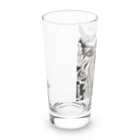 mofu mofu309のあーたネギ買ってきてって頼んだでしょ Long Sized Water Glass :left