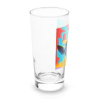 tomo0404の怒れるキリン Long Sized Water Glass :left