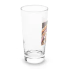 0416artの焼き芋美味しいわん！ Long Sized Water Glass :left