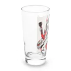 HELLOの赤デビル女ダ・ゾーン Long Sized Water Glass :left