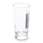 y1717のBullくん　アメフトをやる Long Sized Water Glass :left