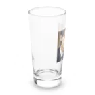 0416artのイケメンサラリーマン Long Sized Water Glass :left