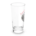 Love and peace to allの鉄の心臓が欲しい Long Sized Water Glass :left