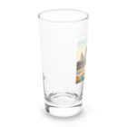 ニャーちゃんショップのアンコールワットキャッツ Long Sized Water Glass :left