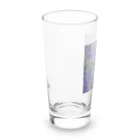 capcat1919のラベンダー猫 Long Sized Water Glass :left