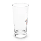 セキネ動画編集者@sun-light-webのテニスプレイヤーTakashiくん Long Sized Water Glass :left