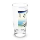 浮世絵屋の北斎「富嶽三十六景⑰　甲州三嶌越」葛飾北斎の浮世絵 Long Sized Water Glass :left