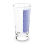 B-catの微生物パターン青_アイテムいろいろ Long Sized Water Glass :left