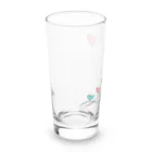 終わらない夢🌈の軽やかに舞うハート🩷 Long Sized Water Glass :left