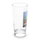 絵を描く人【のなまに】の月夜のカエル Long Sized Water Glass :left