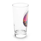 RetrowaveFlowerのRetrowaveFlower-金木犀- Long Sized Water Glass :left