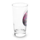 RetrowaveFlowerのRetrowaveFlower-桜- Long Sized Water Glass :left