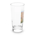 keita-sawadaのドット　イタリアのシエナの街並み Long Sized Water Glass :left