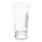 非常口社長のヒップホップ猫 Long Sized Water Glass :left