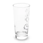 KUTSUYAのチラチラするチンチラ Long Sized Water Glass :left