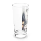 ZZRR12の「猫耳の魔女の叡智と冒険」 ： "The Wisdom and Adventure of the Cat-Eared Witch" Long Sized Water Glass :left