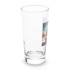 終わらない夢🌈の冒険船🚢✨ Long Sized Water Glass :left