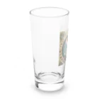 Yoshikoのクリエイトショップの１ばんのりのねずみくん Long Sized Water Glass :left