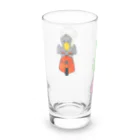 森図鑑の[森図鑑] 龍とハシビロコウとガマグチヨタカのツーリング Long Sized Water Glass :left