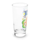 みなとまち層のキング&クイーンエンゼルフィッシュ Long Sized Water Glass :left