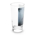 ZZRR12の「境界を見つめる猫の眼差し」 Long Sized Water Glass :left