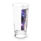 ZZRR12の「星の囁き - 宇宙への猫の眺め」 Long Sized Water Glass :left