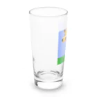 妖怪 白狐堂にようこその件の牛 Long Sized Water Glass :left