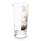 エクレア【eclair】AIイラスト×オリジナルグッズの日光浴 Long Sized Water Glass :left