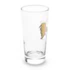 ハニーミルクのパピヨン(寝顔) Long Sized Water Glass :left