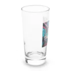 KenySignsの電脳時代の最後の晩餐のイラストグッズ Long Sized Water Glass :left