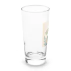 the blue seasonの仲良しの春風：少女と蛇の物語 Long Sized Water Glass :left