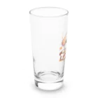 mitsu5872のわんぱく子犬とやさしいママ Long Sized Water Glass :left