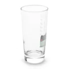 笑う犬のTシャツ屋さんの手も足も出ないネコ Long Sized Water Glass :left