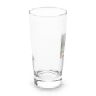 みりんちゃんショップの野球好きのコーイケルホンディエ Long Sized Water Glass :left