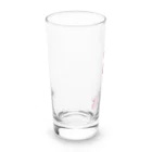 ばいばいりせい！のご利用者様【真園手書きフォント】 Long Sized Water Glass :left