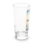 浮世絵屋の広重「冨二三十六景⑯　武蔵本牧のはな」歌川広重の浮世絵 Long Sized Water Glass :left